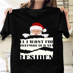 All I Want For Christmas Is A New President Classic TShirt74